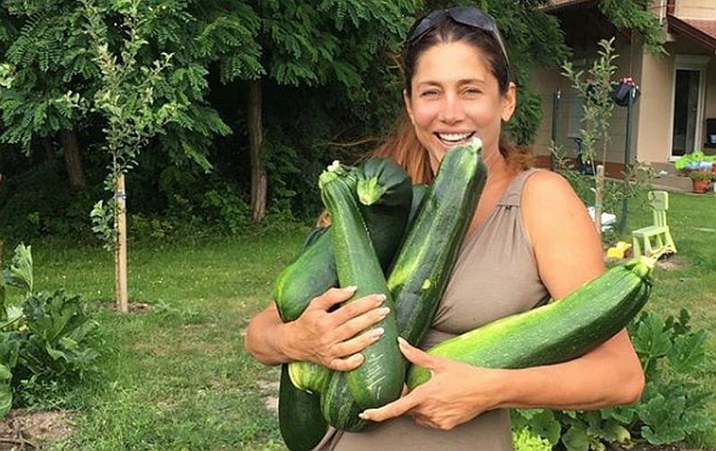Gyönyörű zöldségeket termesztenek a magyar sztárok