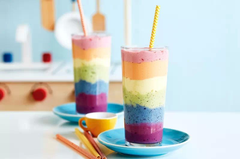 rainbow smoothie jo